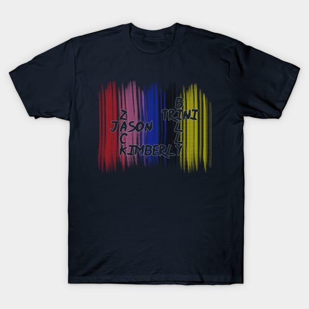 Colors Rangers T-Shirt by ManuLuce